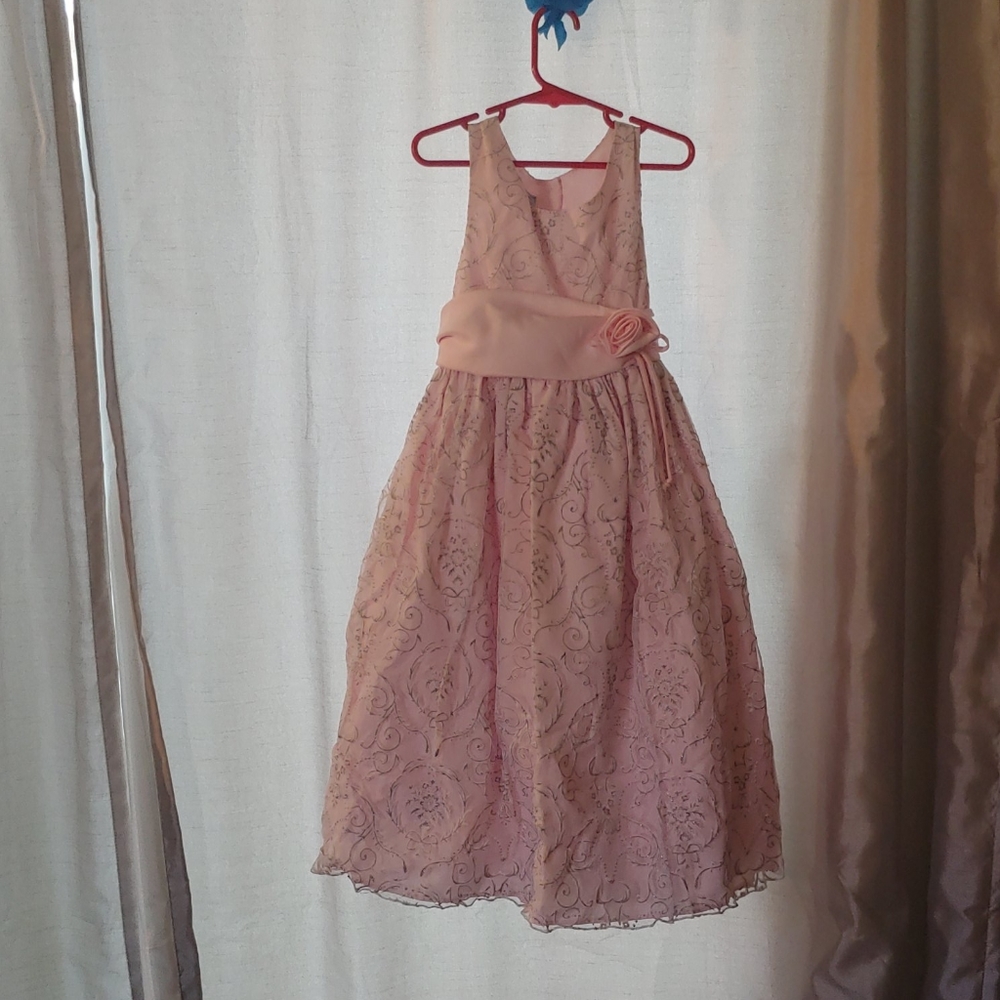 Pink girls dress